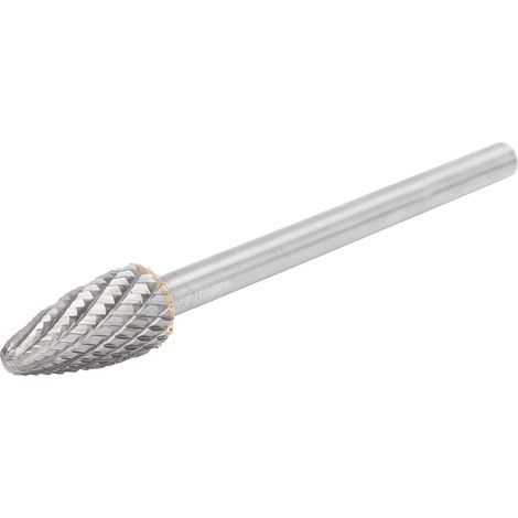 Lime rotative à manche de 6 mm, en acier tungstène, outil de quincaillerie industrielle type F, 6 x 12 x 25 x 100 mm (1/5)