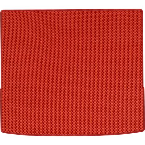 Alfombrilla de maletero de EVA para Ford Focus IV Kombi a partir de 2018, revestimiento tipo panal - ROJO (1/5)
