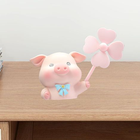 Désodorisant pour voiture avec clip pour sortie d'air, motif cochon, accessoire d'aromathérapie (1/5)
