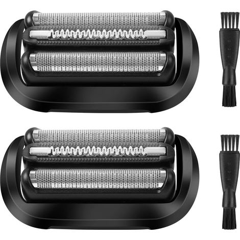 Electric Shaver Head, 2PCS 53B Series 5/6 Replacement Shaver Heads, Replacement Head Compatible with S5/6 5018s 5049s 5050s 5762 6075cc 6020s 6072cc etc (1/5)