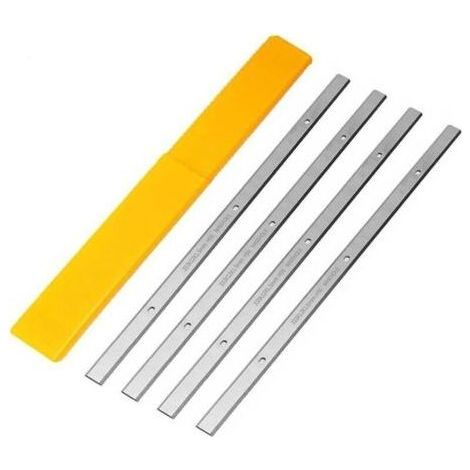4 Stück HSS Hobelmesser 333 mm, 333 mm Hobelmesser für Metabo DH 330/316, Hobelmesser für Holzbearbeitungsmaschinen, 333 x 12 x 1,5 mm (1/3)