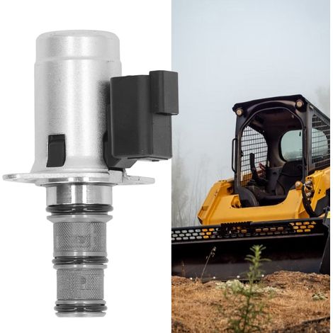 Électrovanne 24 V pour pelle hydraulique, compatible avec les pelles KOMATSU, CAT et JCB. (1/5)