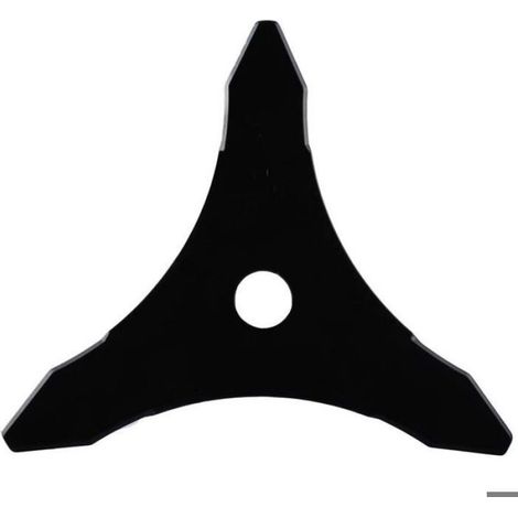 Lame De Débroussailleuse - 3 Dents - Compatible Arbre 25 4 Mm Et 20 Mm - Pour Taille Bordures Stihl FS120 FS130 FS200 - 1 Pièce (1/5)