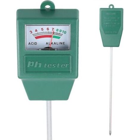 BRICOOMARKET Testeur de pH du sol pour plantes et sols, testeur sans pile, non numérique, capteur à aiguille de qualité supérieure (1/5)