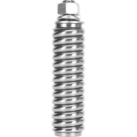 Ressort d'antenne CB en acier inoxydable robuste, résistant aux vibrations, pour antenne de 152 cm (60 pouces) de long. (1/5)