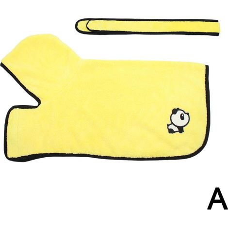 Robe De Bain Pour Animal De Compagnie - Velours Corail - Longueur 33 À 75 Cm - Pour Chien Chat - XS À XL