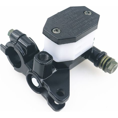 Pompe de frein pour moto, pompe de frein simple, pompe à huile compatible avec les modèles Suzuki King GS125HJ125 (moto custom). (1/5)