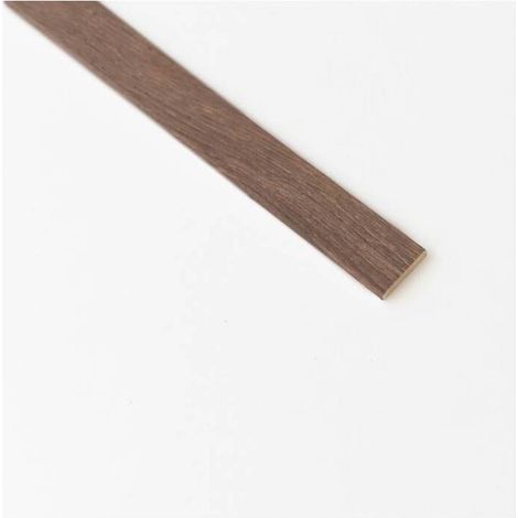 20 x PIATTINA 30X6 MM MDF 240 CM NOCE SCURO
