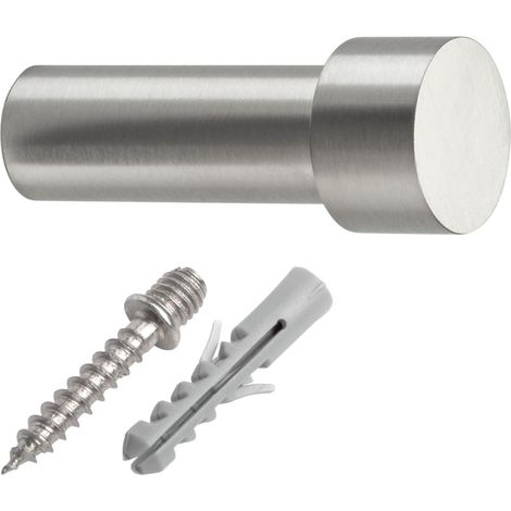Garderobenhaken TUULA Ø 14 / 19,5 mm Länge 50 mm Edelstahl (1/5)