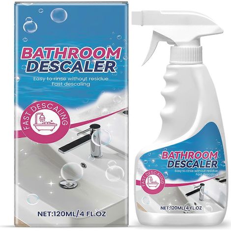 Détartrant de salle de bain de qualité professionnelle : résultats impeccables à domicile pour des joints de carrelage brillants. (1/5)