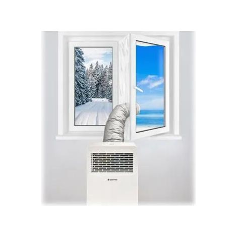 Optimea MAN-ISO Isoliermanschette Weiß und Silber 150 cm