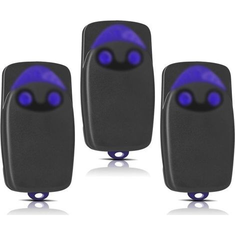 3 Pièces Remplacement pour télécommande NICE, télécommande portail 433,92\u202fMHz 2 canaux, compatible avec Flo1r-s, Flo2r-s, Flo4r-s (1/4)