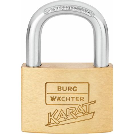 Burg-Wächter - Zylinder-Vorhangschloss Karat 217 50/6 SB - 003916
