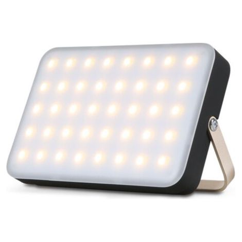 QORVA-Lampe Camping 4000LM, 20000mAh Power Bank Jusqu'à 144 Heures, 4Modes D'éclairage, Lampe Camping Rechargeable Etanche IPX5 Pour Tente, Ouragan, Randonnée, Urgence, Panne, Travaux (1/5)