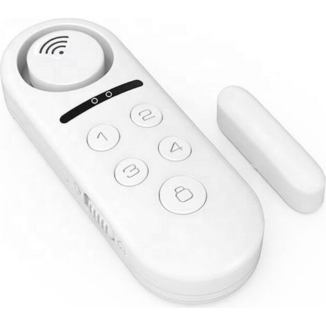 Tuya WiFi Magnetic Door Anti-Theft Alarm Home Door and Window Remote Sensor Artifact Alarm Door Opening Prompt - 1 Piece (1/4)