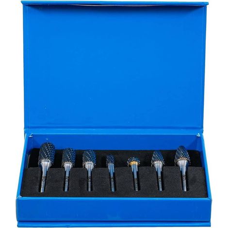 Jeu de Fraises HSS 7 pcs - Acier Rapide, Précision et Durabilité - , Pro - D-Work