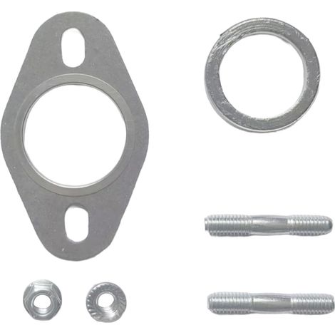 Kit de joint d'échappement pour scooter 50cc - Comprend joint de collecteur + goujon M6  Compatible avec 2T (1/5)