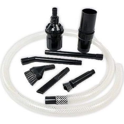 Set di accessori da 7 pezzi per aspirapolvere industriali a micro-gomma. (1/3)
