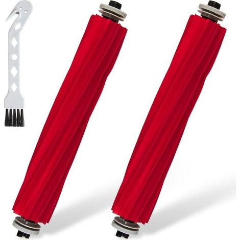 Set mit 3 Originalzubehörteilen, abnehmbare Hauptbürste aus Gummi, Ersatzteile für die Bürste, kompatibel mit Roborock S7/S7 MaxV/S7 Maxv Ultra/S7 Max/S7 Pro Ultra/QV 35A/Q Revo/P10/P10S (1/5)