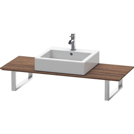 Consolle Duravit X-LARGE 550x800x24mm noce scuro