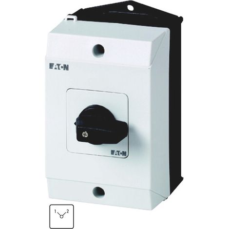 Inverseurs Contacts: 4 20 A plastron: 1-0-2 60 ° à accrochage en saillie 000207102 EATON T0-2-8211/I1