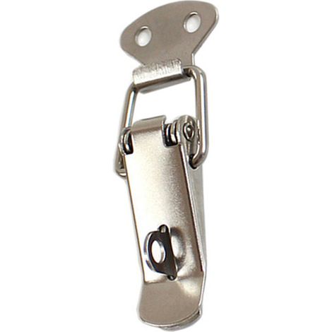 Boucle de boîte à outils 3 pièces L106, boucle de verrouillage de sangle en fer, boucle à bec de canard, accessoires de quincaillerie pour sacs, boucle industrielle robuste à ressort à bouche plate (1/5)