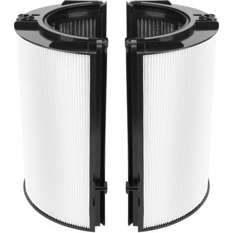 H13 2 en 1 HEPA et filtre à charbon pour Dyson Purificateur d'air, compatible avec Dyson HP04 TP06 TP09 HP06 PH01 PH02 TP07 HP07 HP09, pour Dyson Pure Cool-Chrom (1/5)