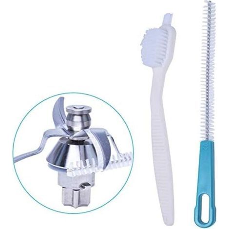 Set di 2 spazzole per la pulizia di lame, contenitori, ciotole e lame del robot da cucina Vorwerk Thermomix TM6 TM5 TM31 TM21, ZOLGINAH.