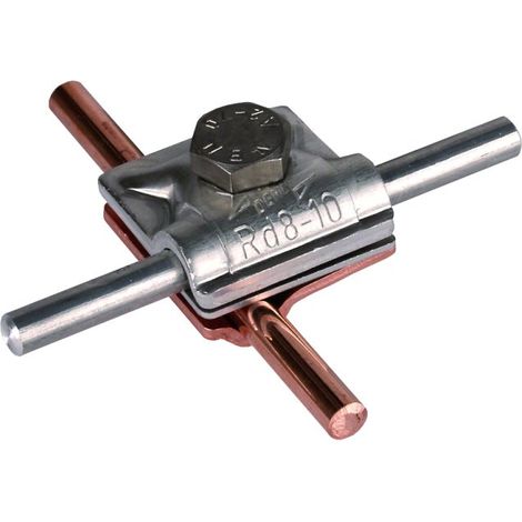 DEHN SÖHNE MV 390 657 CU-PINCE POUR RD-AL 8 MM, RACCORD POUR 4013364096165 CONTRE LA FOUDRE DEHN+SÖHNE