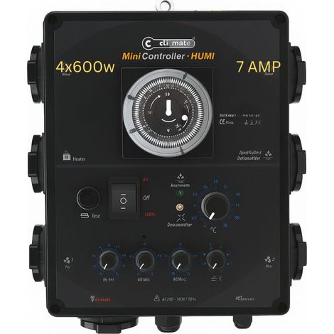 Cli-Mate Mini-Controller 4x600W + 7A - Klimasteuerung Grow