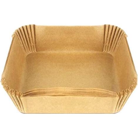 Lot de 200 feuilles de papier sulfurisé jetables pour friteuses à air, de forme carrée, antiadhésives.-AquaForge (1/5)