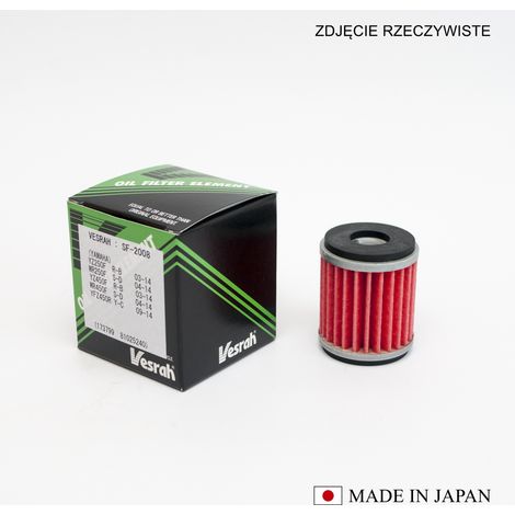 FILTRO DE ACEITE VESRAH HF140/HF141/HF981 (FABRICADO EN JAPÓN)