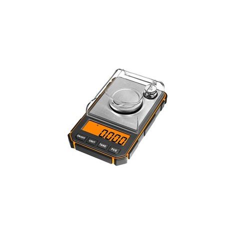 Numérique Portable 50g 0.001g, Mini Balance Électronique De Précision Professionnelle, En Milligrammes De Poche, Poids D'étalonnage 50g,Bonnes Performances De Charge(Oranje) (1/5)