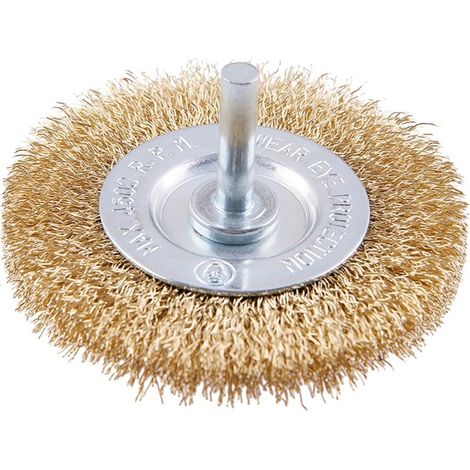 Brosse rotative FESTA à ondulation radiale. Tige de 75 mm 22028.01