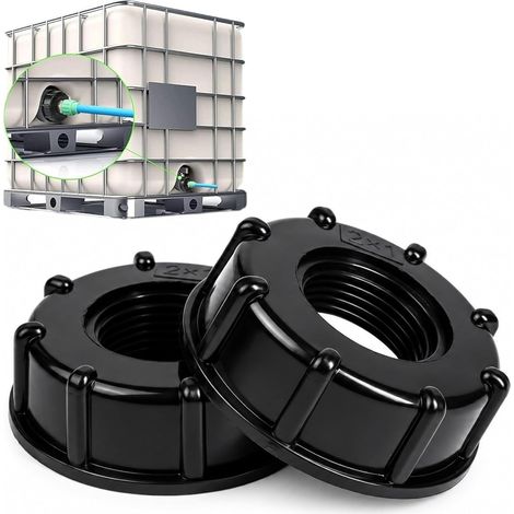 2 PCS Adaptateurs IBC 1 S60x6, Bouchon Adaptateur de Réservoir (1/5)