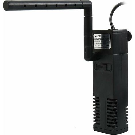 Filtre d'aquarium - Filtres d'aquarium Pompe à Eau de Filtre Interne d'aquarium Submersible avec des filtres d'éponge de Tuyau d'air pour des Aquariums d'aquarium de Tortue (1/5)