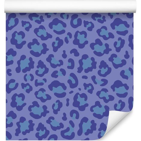 Papier peint bleu-violet, peau bleue, montagne bleue 50x1000 cm (1/5)