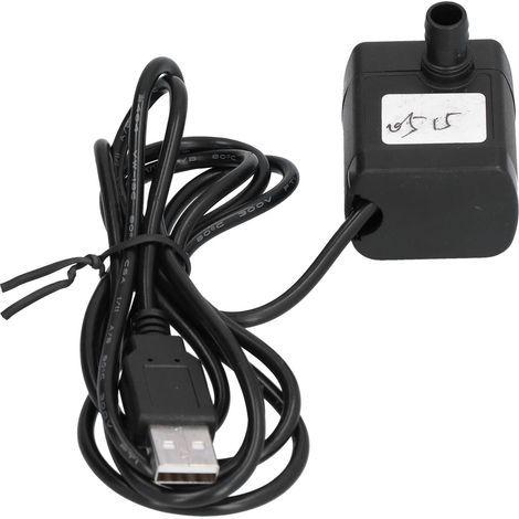 Mini pompe à eau USB sans balais submersible DC5V 3W pour arrosage d'aquarium et de fontaine 0515 (1/5)