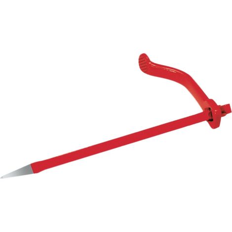 Fermastadia per muratore in acciaio forgiato a profilo quadro 25 cm (1/4)