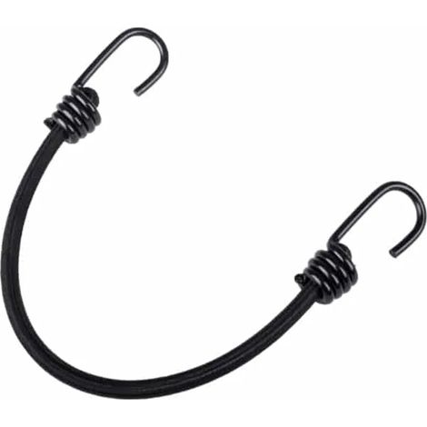 Corda Elastica con Ganci 10mm x 100cm, Tendi Bagagli Universale (1/2)