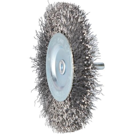 BRILLIANT TOOLS Brosse circulaire Ø 100 mm avec embout 6 mm - BT103108 (1/7)
