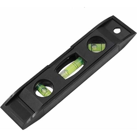 AMXCNOY Kompakt-Wasserwaage, 3-stufige magnetische Libelle, Messwerkzeug aus ABS und Acryl (1/4)