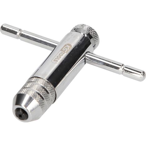 KS Tools 331.0660 Supporto per Utensili con Cricchetto Reversibile a Dentatura Fine, 85 mm (1/10)