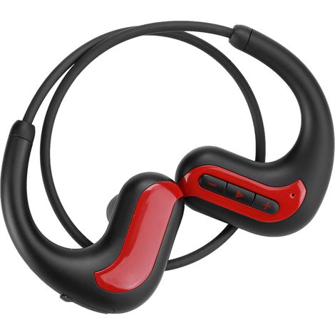 Casque de sport étanche IPX8, écouteurs Bluetooth suspendus à l'arrière, avec mémoire de 8 Go (1/4)