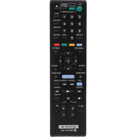 Télécommande pour système audio-vidéo domestique (Fernbedienung RM ADP090) compatible avec Sony BD-E280, HBD-T79, HBD-E2100, DBD-E3100 et BDV-E4100 (1/5)