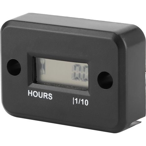 Compteur horaire numérique digital étanche pour moteur à essence tondeuse moto quad SSV (1/5)