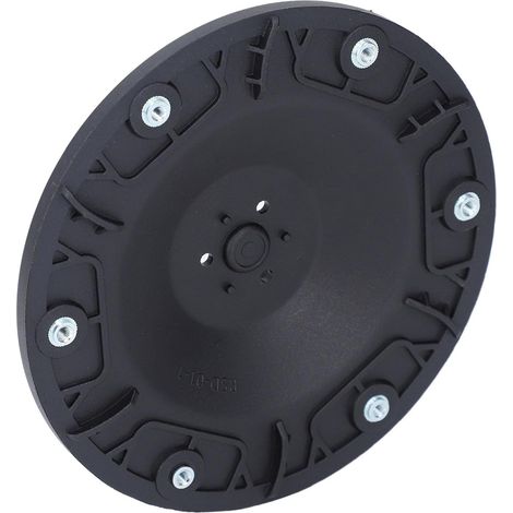 Disque de Tondeuse à Gazon Robotique avec 6 Ouvertures, Disque de Tondeuse à Gazon en Nylon à Filetage M4, épaisseur de 27,2 Mm, pour Remplacer Les Plateaux Tournants Anciens ou (1/5)