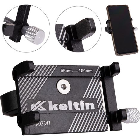 Soporte de aluminio para teléfono móvil para bicicleta G-81 (100 unidades) (1/5)