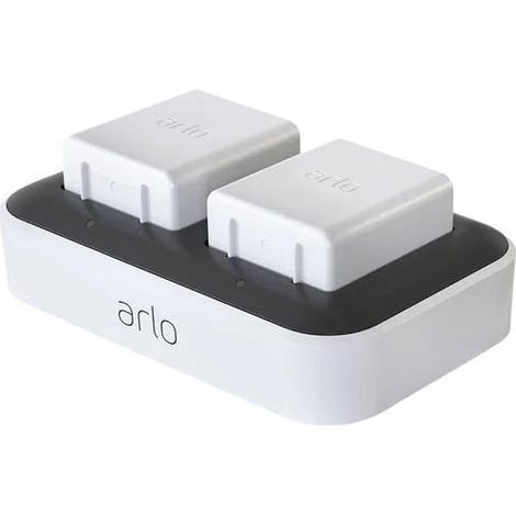 arlo VMA5400C Estación de carga Negro Blanco