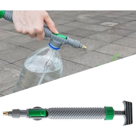 Adjustable manual spray bottle for garden carts, ideal for watering and agricultural applications. (1/2)
